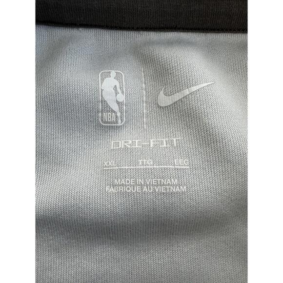 Boston Celtics Nike NBA Authentics Crewneck Sweatshirt Mens 2XL Pullover Gray - Picture 5 of 6